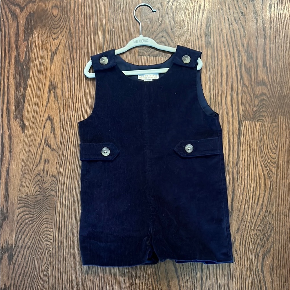 The Beaufort Bonnet Company Blue Corduroy Jumpsuit